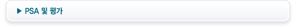 PSA 및 평가